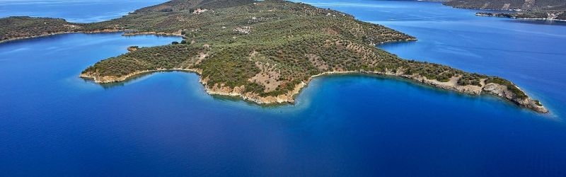 Trikeri Island view Pagasitkos Volos Greece